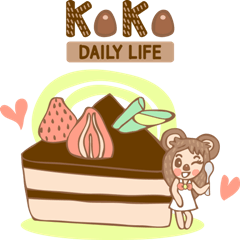 [LINEスタンプ] KoKo 's Daily Life 