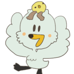 [LINEスタンプ] すわんとひよ子 