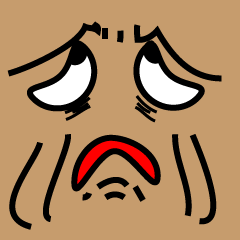[LINEスタンプ] 顔面スタンプ 