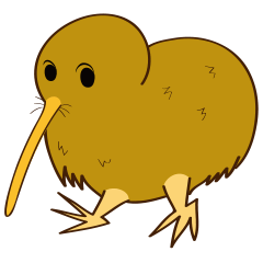[LINEスタンプ] キウィ・ボーイ 