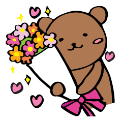 [LINEスタンプ] 陽気なくまさん。 