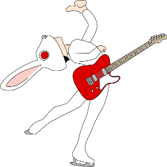 [LINEスタンプ] うさぎ仮面さん 