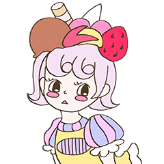 [LINEスタンプ] らぶりーキャロンちゃん 