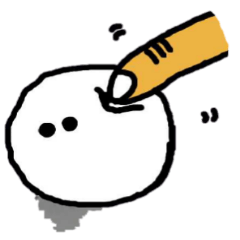 [LINEスタンプ] しろくてぽよぽよしたもの 