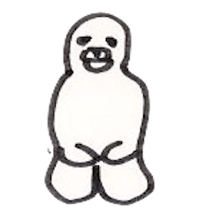 [LINEスタンプ] あざらし君 