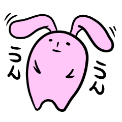 [LINEスタンプ] うさぎのウサ一郎。 