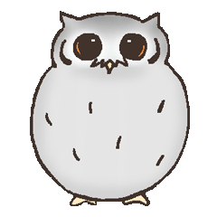 [LINEスタンプ] フクロウぽぽ太スタンプ 