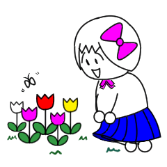 [LINEスタンプ] つやたまちゃん 