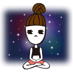 [LINEスタンプ] ヨギーさん 