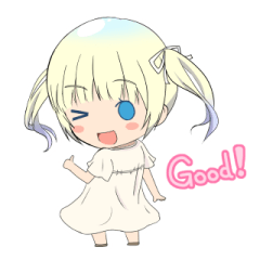 [LINEスタンプ] 妖精さん三姉妹スタンプ 
