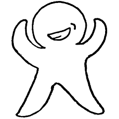 [LINEスタンプ] 無地さんの日常 