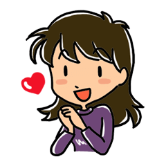 [LINEスタンプ] のほほんガール 