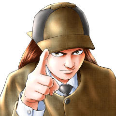 [LINEスタンプ] 名探偵キドリ 