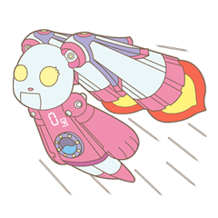 [LINEスタンプ] ロボミと博士 