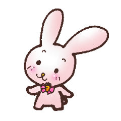 [LINEスタンプ] うさぎちゃんとの日常会話 