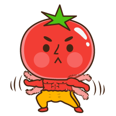 [LINEスタンプ] Kung Fu tomato 