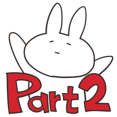 [LINEスタンプ] うさぎ的なスタンプ2 