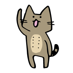 [LINEスタンプ] ちくびねこ 