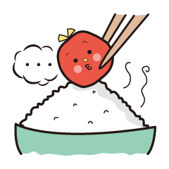 [LINEスタンプ] すっぱすっぱうめぼしちゃん 