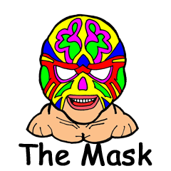 [LINEスタンプ] マスクレスラーのつぶやき 