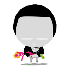 [LINEスタンプ] Woo family 