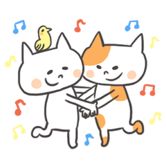 [LINEスタンプ] ニャン太郎と小鳥ちゃん2 