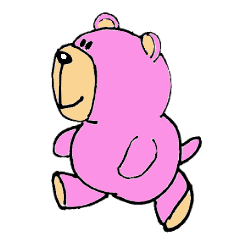 [LINEスタンプ] モモクマ 