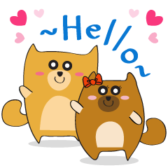 [LINEスタンプ] キュートなポムポム 