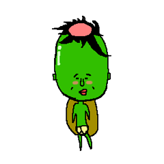 [LINEスタンプ] 乙女河童 fetchpriority=high