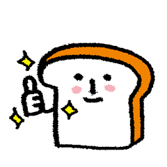 [LINEスタンプ] パン達のつぶやき。 