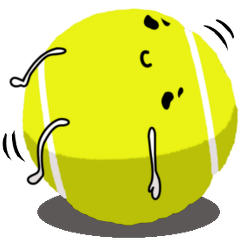 [LINEスタンプ] テニスボールの日常 