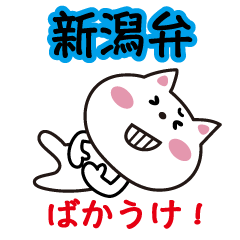 [LINEスタンプ] 新潟弁のねこ 