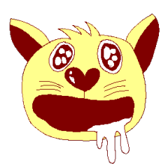 [LINEスタンプ] ハートっぱなのサッキー 