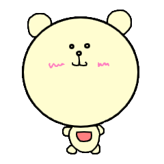 [LINEスタンプ] ふくれっくま 