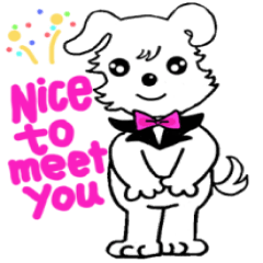 [LINEスタンプ] ちいさな犬「ピーノ」 