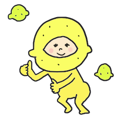 [LINEスタンプ] おかぶりレモン その弐 