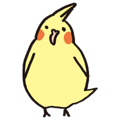 [LINEスタンプ] ゆるいオカメインコ 