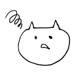 [LINEスタンプ] てきとうなねこ 