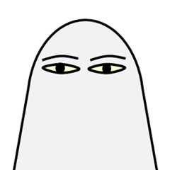 [LINEスタンプ] メジェド☆七変化