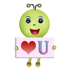 [LINEスタンプ] Jinjin ＆ Friends (Japanese Version) 