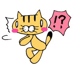 [LINEスタンプ] ねこ×りす×たぬきのシンプルスタンプ 