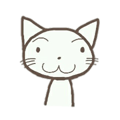 [LINEスタンプ] まゆげねこのしろ 