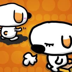 [LINEスタンプ] かわいいワンコスタンプ！ 