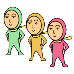 [LINEスタンプ] ゆるカワ戦隊ヒーロー 全身タイツマン3 fetchpriority=high