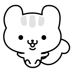 [LINEスタンプ] 笑顔がたえない「にこりす」 