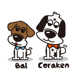 [LINEスタンプ] コラケンとバル 