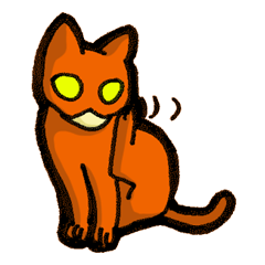 [LINEスタンプ] アゴシロ猫マーフィン 