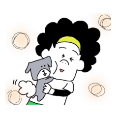 [LINEスタンプ] 太郎さんと時々ポチ 