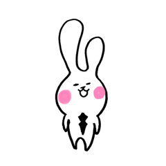 [LINEスタンプ] サラリーマン 兎 