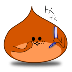 [LINEスタンプ] 栗坊 